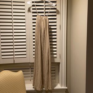 zara maxi dress NWT